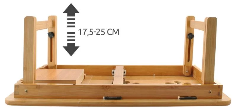 ISO Stolek na notebook do postele-Dřevěný