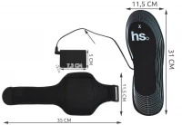 ISO 5755 Vyhrievané vložky do topánok UNI