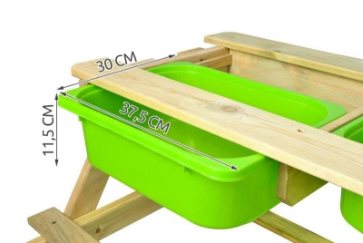 Malatec 5640 Dětský piknikový stůl a lavičky 