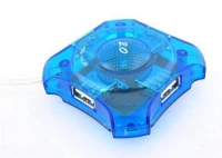 ISO 4-PORTOVÝ HUB High Speed USB 2.0 III