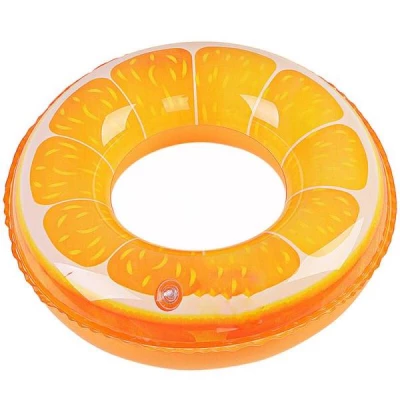 KIK KX7564 Kruh na plavání pomeranč 90 cm 