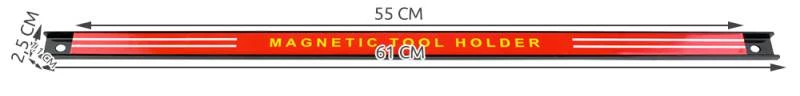 ISO 5827 Magnetická lišta na nože 60 cm