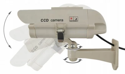 ISO 5882 Atrapa kamery so solárnym panelom