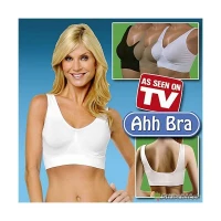 Ahh Bra sportovní podprsenka M bílá