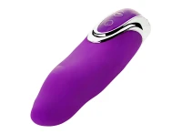 Sensual W66 Mini vibrátor 12 cm, 7 vibračních režimů, fialový