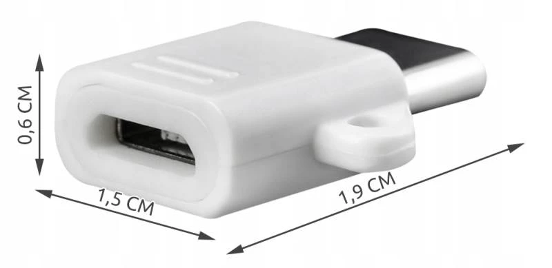 ISO 6292 Adaptér Micro USB to USB TYP C 3.1
