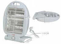 Kaminer 6330 Ohřívač vzduchu 800W šedá