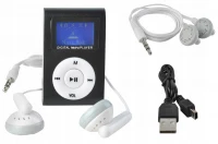 ISO 6609 MP3 MINI přehrávač - černý