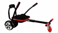 ISO 6479 Vozík pro hoverboard Gokart LED červená