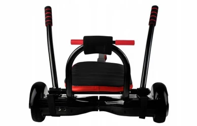 ISO 6479 Vozík pro hoverboard Gokart LED červená
