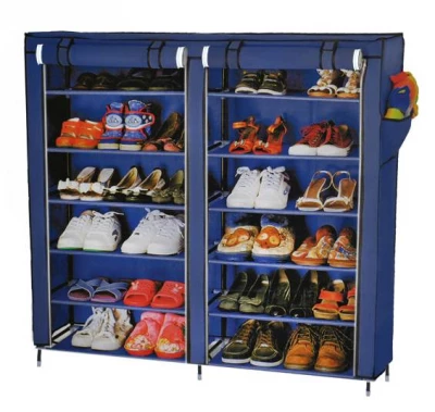 ISO Perfect Shoe Cabinet Skládací skříň 113x29x108 modrá