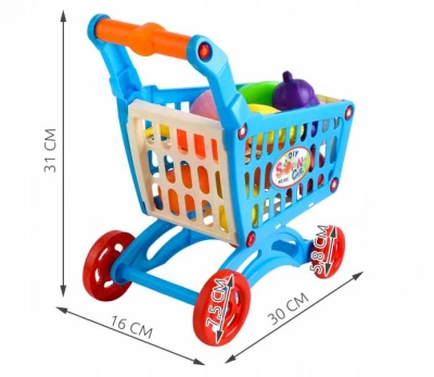 ISO 6107 Detský nákupný vozík s príslušenstvom