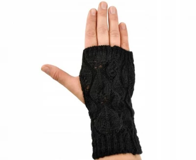 ISO 6413 Zimné rukavice na dotykové displeje 2v1 čierne