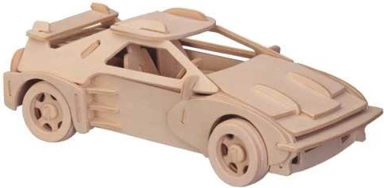 Woodcraft 3D puzzle dřevěná skládačka Ferrari CX546