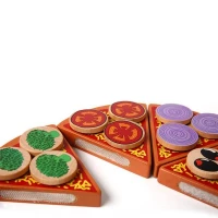 KIK KX7728 Dřevěná krájecí pizza PIZZA