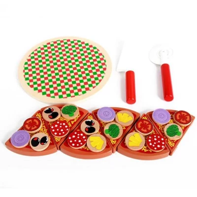 KIK KX7728 Dřevěná krájecí pizza PIZZA