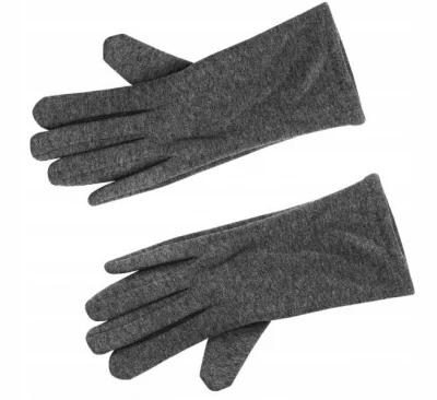 ISO 6412 Zimné rukavice na dotykové displeje 2v1 šedá