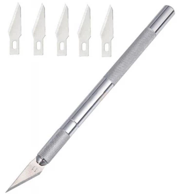 KIK KX9346 Modelářský nůž 6 náhradní čepelí
