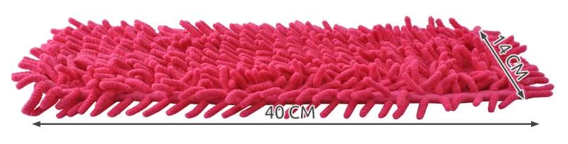 ISO 3638 Náhradní hadr k mopu z mikrovlákna 40 x 14 cm