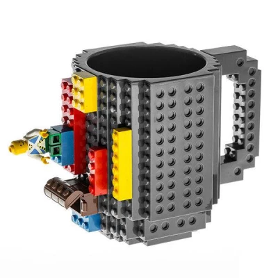Master Hrnek LEGO 350ml šedá