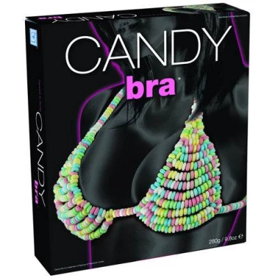 Master Podprsenka z bonbónů Candy Bra zelená