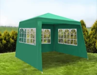 Malatec 1656 Zahradní párty stan 3 x 3 m + 3 boční stěny zelený
