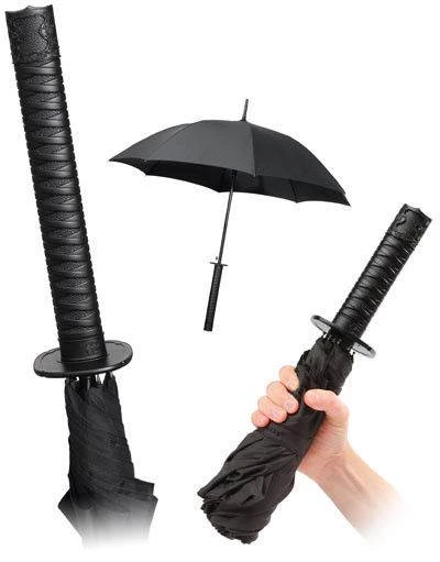Master Deštník Samurai černá