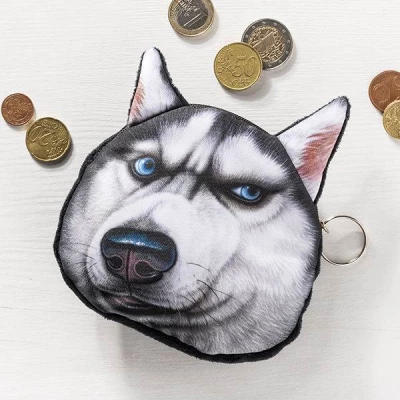 Master 3D peněženka pejsek Husky
