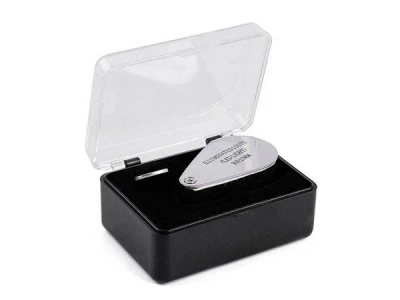 Verk Skladacia mineralogická lupa LED - zväčšenie 30x 21mm