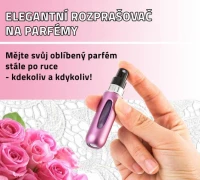 GFT Rozprašovač na parfumy ružová