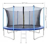Malatec Vnitřní ochranná síť pro trampolínu 427 cm
