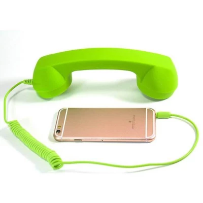 GFT Retro sluchátko na mobil zelená