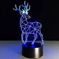 GFT Lampa s 3D iluzí jelen