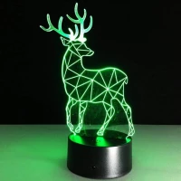 GFT Lampa s 3D iluzí jelen