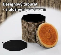 GFT Taburet dřevo 30x30cm