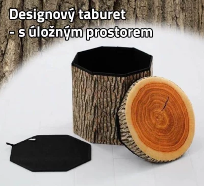 GFT Taburet dřevo 30x30cm
