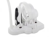 Verk 09112 LED lupa s vyměnitelnými čočkami 2v1 bílá