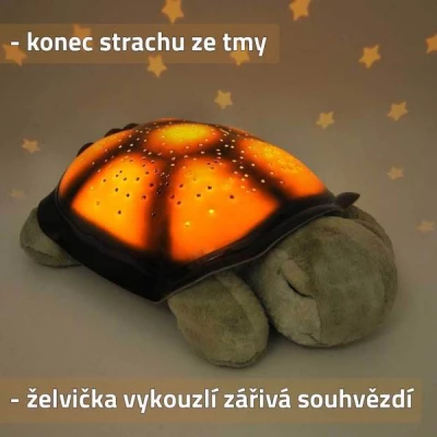 GFT Noční svítící želvička hnědá
