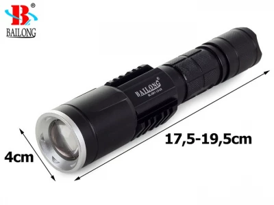 BAILONG CREE XM-L3-U3 Q01 Taktické svietidlo s mikrospínačom
