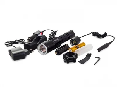 BAILONG CREE XM-L3-U3 Q01 Taktické svietidlo s mikrospínačom