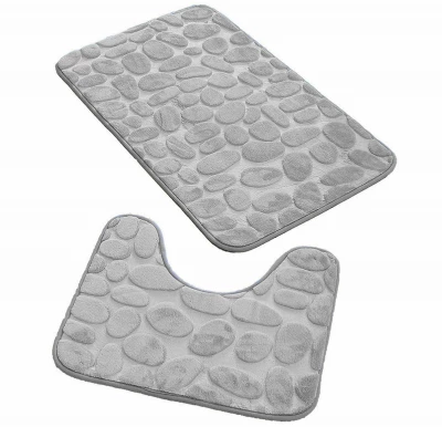 APT AG491C Koupelnová předložka 3D šedá 2ks