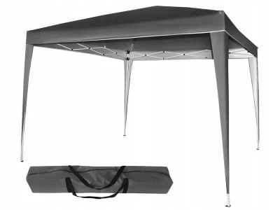Malatec 7900 Zahradní altán skládací 3 x 3 m šedá