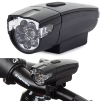 Verk 14087 Predné LED osvetlenie na bicykel čierne