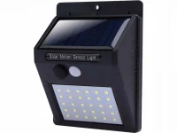 Verk 01390 Solární venkovní 30 LED SMD osvětlení s pohybovým senzorem 