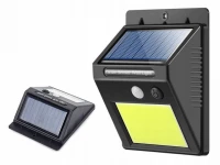 Verk 01391 Solární venkovní 48 LED COB osvětlení s pohybovým senzorem 