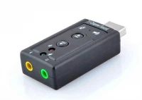 ISO 3D USB Zvuková karta se simulací 7.1