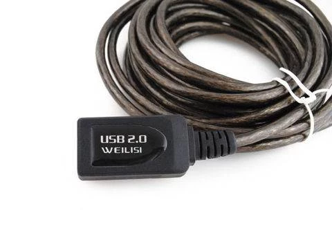 ISO USB 2.0 aktivní prodlužovací kabel - 5 m