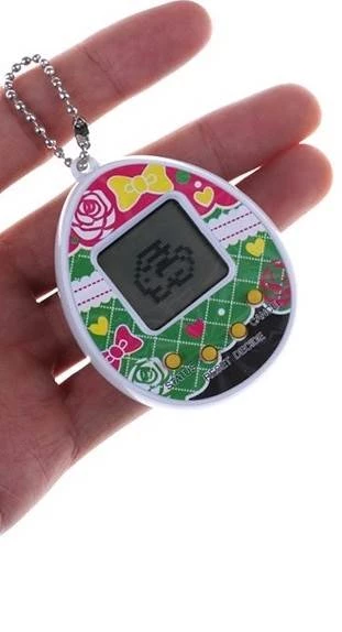 KIK Elektronická hračka Tamagotchi - hra s vajíčky zelená