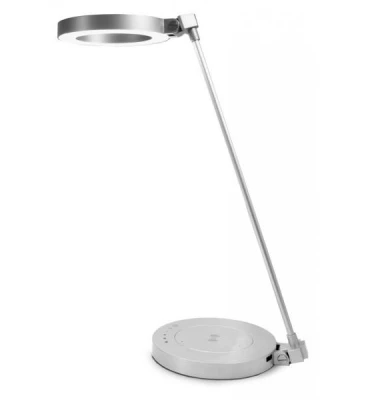 Mani UOB-IN-S LED lampička s indukčným nabíjaním 18W strieborná