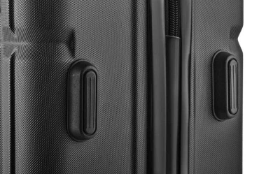 Malatec 8756 Sada 3 Cestovných kufrov ABS, M / L / XL čierna